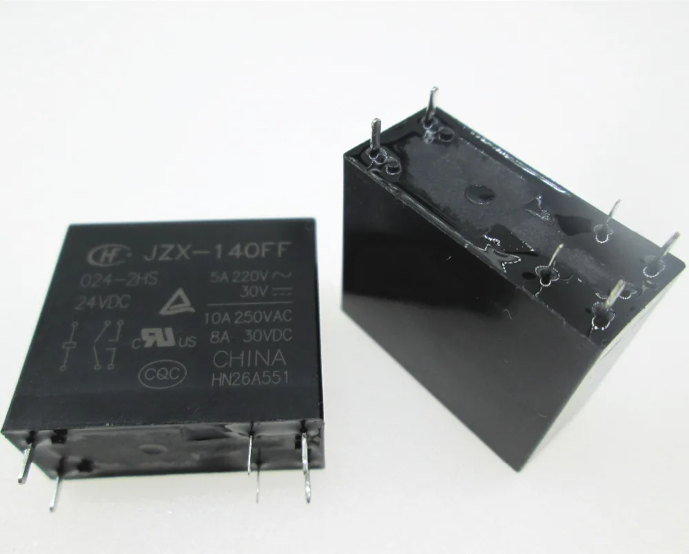 

NEW 24V relay HF140FF 024-2Hs JZX-140FF 024-2HS JZX-140FF-024-2HS HF140FF-024-2Hs JZX-140FF 024-2HS 24VDC DC24V 6pin 20pcs/lot