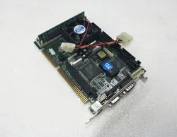 P56X86 SBC VerG4 100% OK Original IPC Board PIA-460 ISA Slot Industrial motherboard Half-Size CPU Card PICMG1.0 with CPU RAM VGA