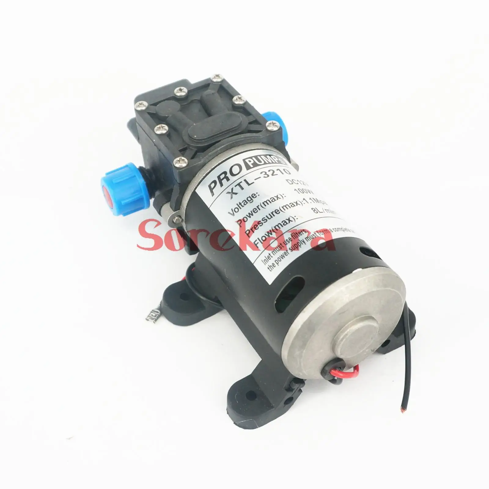 Imagem -04 - Impulsionador de Diafragma Automático Bomba de Diafragma de T-hb dc 12v 100w Controle de Fluxo Reverso 300l h para Carro Lavar Roupa