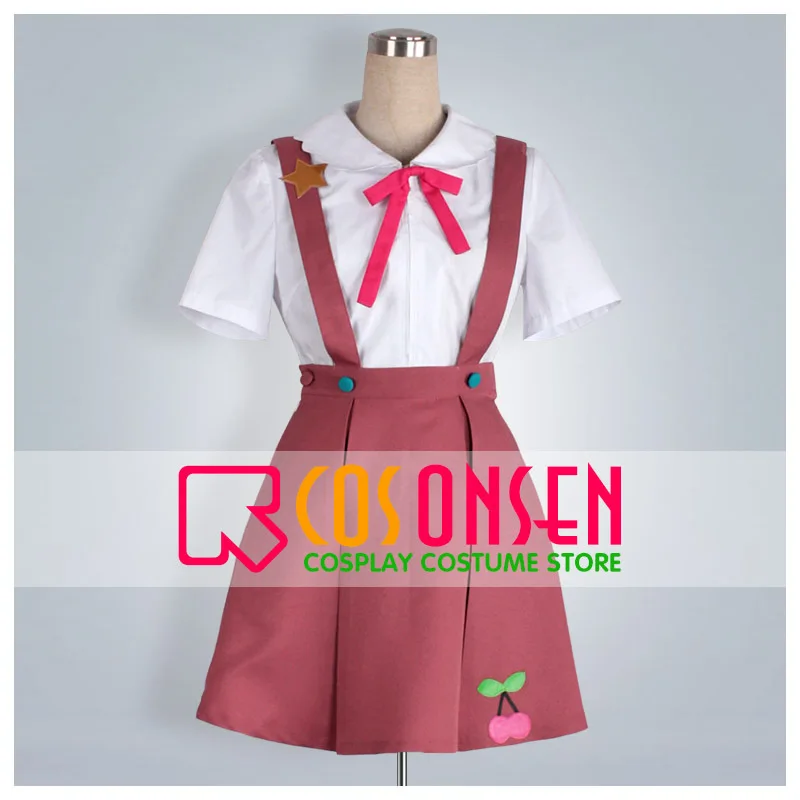 

COSPLAYONSEN Bakemonogatari Mayoi Hachikuji Cosplay Costume All Size Custom Made