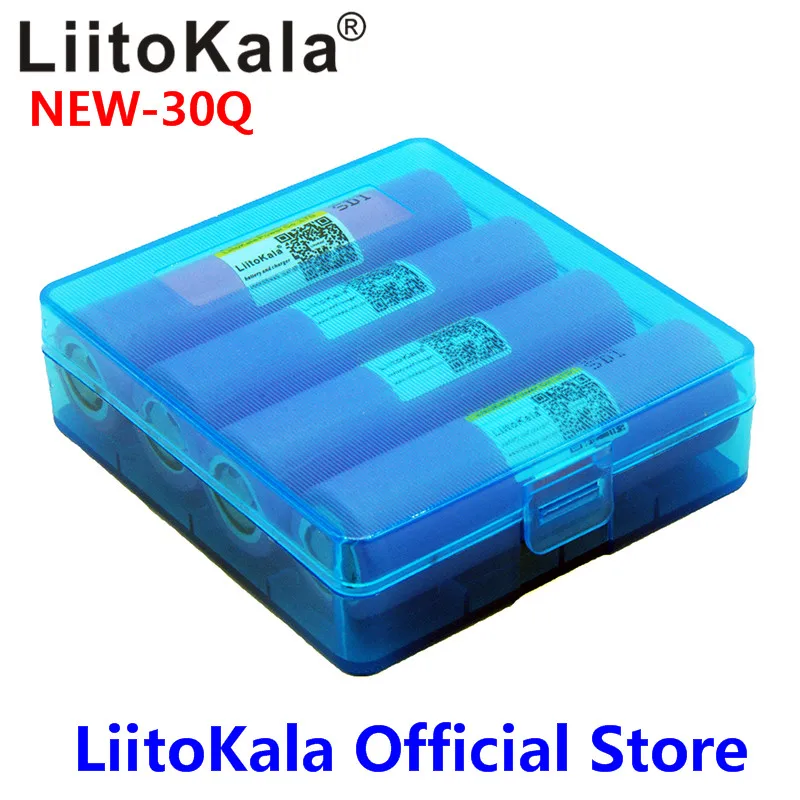 NEW 100% Original Liitokala 18650 3000 Mah Rechargeable Batteries INR18650 30Q Lithium Battery