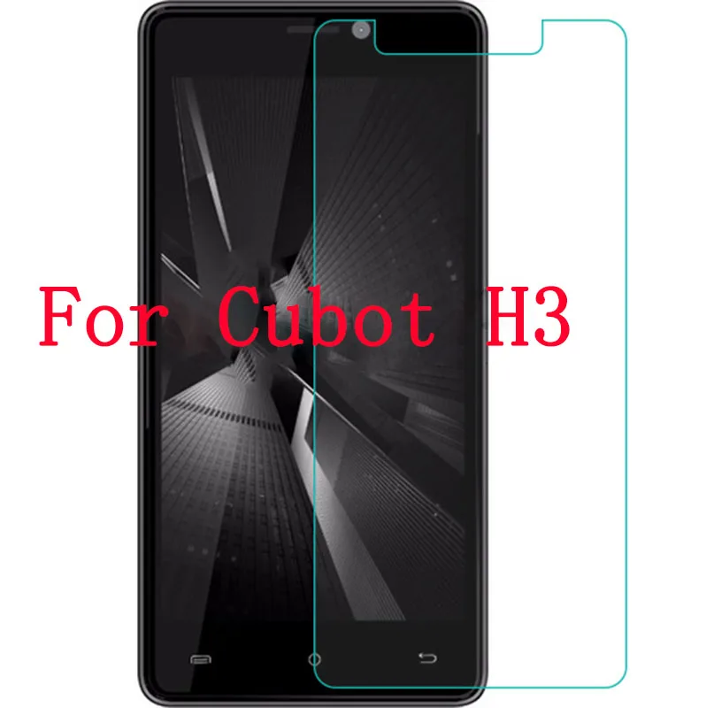 Smartphone Tempered Glass for Cubot H3 9H Explosion-proof Protective Film Screen Protector cover phone