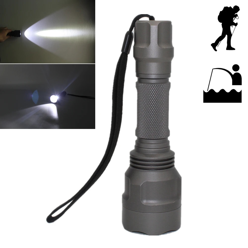 Lampe de poche tactique à 5 modes C8 L2, T6, mise à jour XM-L2, torche LED 18650, lanternes, nouveau