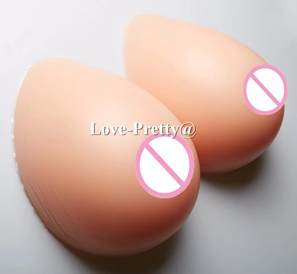 

1200 g/pair teardrop shape crossdresser boobs breastforms backless bra dd drags queen realistic silicone breast