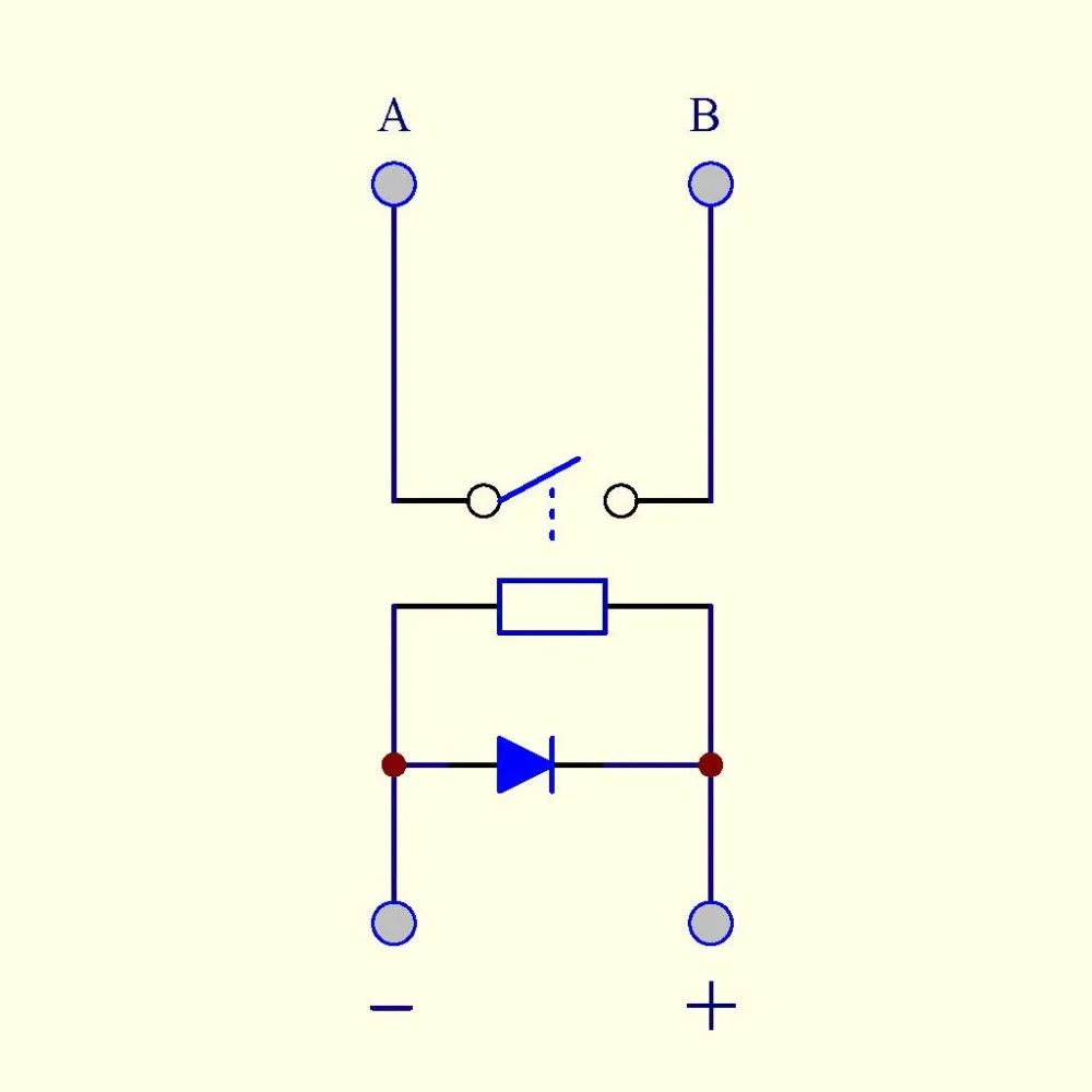 Electronics-Salon 6PCS 3VDC SPST-NO 5A/250V Power Relay Module. DC3V.