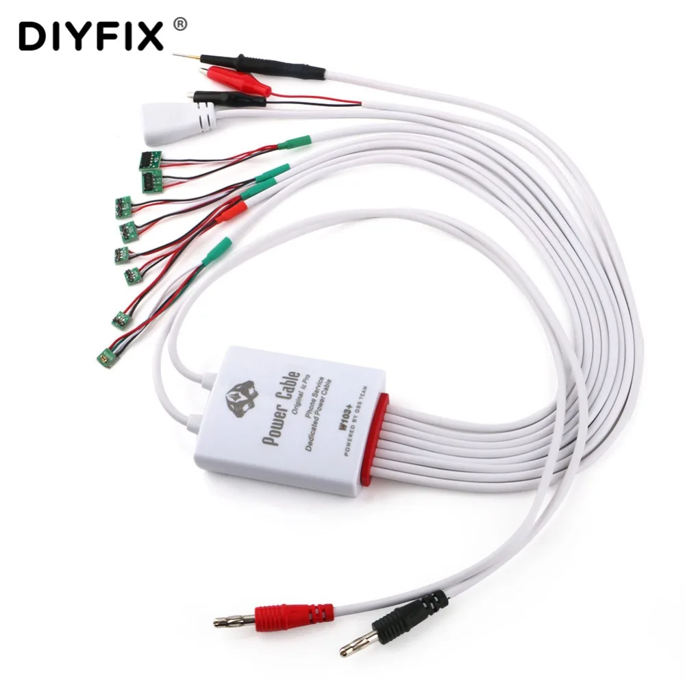 

DIYFIX DC Power Supply Cable Professional Phone Dedicated Power Test Cable for Apple iPhone Logic Board Charging Wire