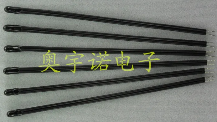 

100pcs NTC thermistor temperature sensor 2K 1% B value 3950 1% doubling cable 100MM 28# NTC 2K 1% 3950 NTC Sensor