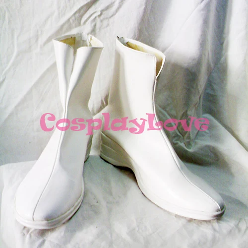 Mobile Suit Gundam SEED Lacus Clyne Ver 2 Cosplay Shoes Boots Hand Made Custom-made For Halloween Christmas