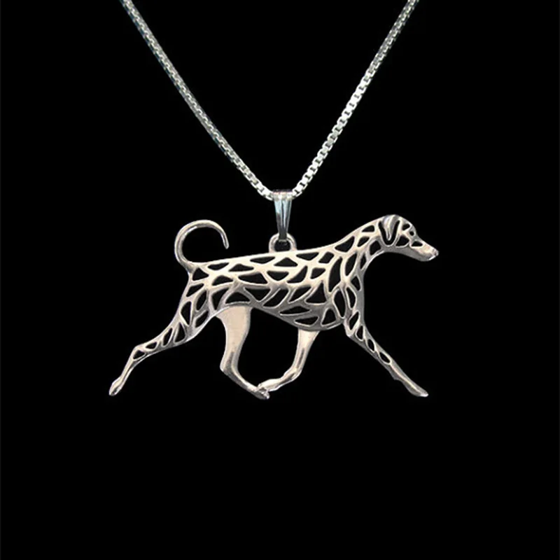 Doberman Movement Dog Run Pendant