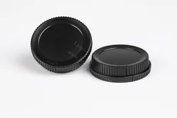 For Nikon Z Mount Camera Body Cap & Rear Lens Cap Set Z5 Z6 Z7 Z9 Z50 Camera and Lens Black