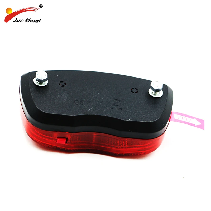 Bright Night Safe Rear Light for Bicycle AA Battery Power Supply Rack Carrier Taillight Red LED Lamp bike accessories cycling