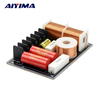 AIYIMA-저음 고음 양방향 크로스 오버 오디오 분배기, 200W 스피커 주파수 분배기 필터, 앰프 홈 시어터용