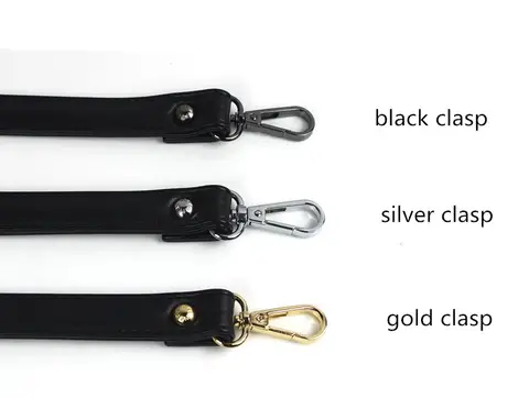 पु चमड़ा बाल्क कंधे का पट्टा हैंडबैग बैग पट्टा बेल्ट DIY सहायक उपकरण हैंडल अकवार के साथ 43 सेमी और 60 सेमी 1 पीसी / बहुत कुछ 10 best sales हैंडबैग का पट्टा - №6