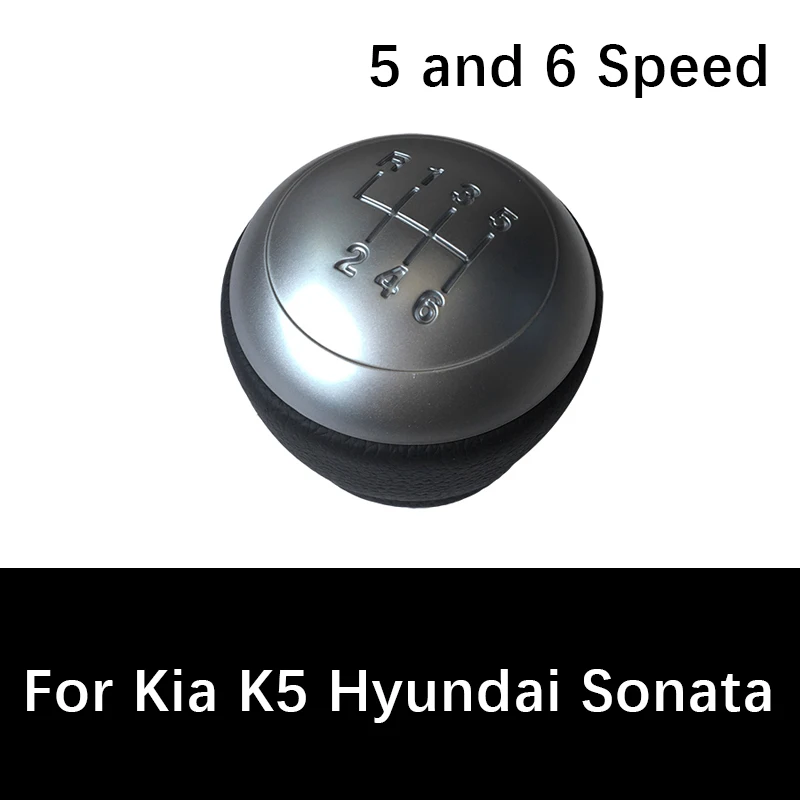 6 Speed Car Shift Knob For Kia K5 Hyundai Sonata Auto Manual Lever Gear Shifter handle Knob Auto Car shift knob