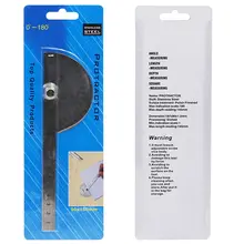 Stainless Steel Protractor 180 Degrees #6