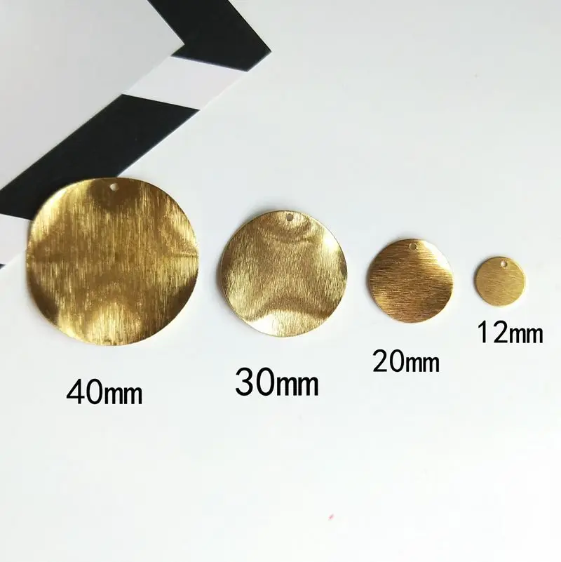 PURPLEGRAPE minimalist copper geometric side wavy metal jewelry earrings pendant DIY  accessories wholesale