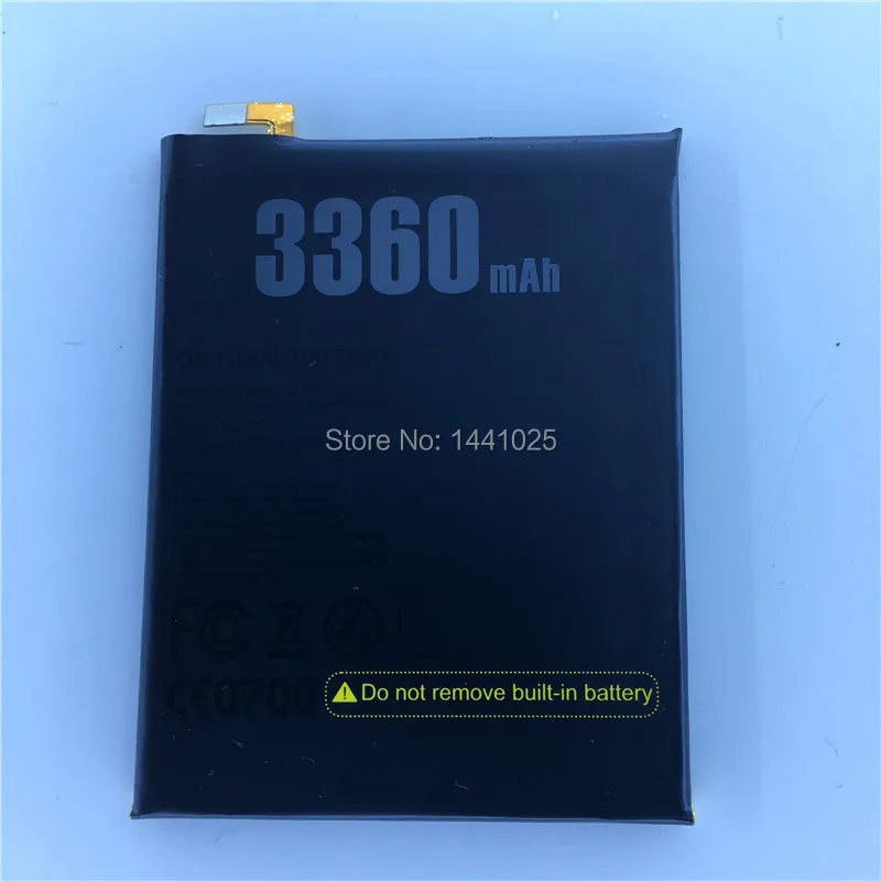 For DOOGEE shoot 2 battery 3360mAh Long standby time  Mobile phone battery High quality for DOOGEE Mobile Accessories