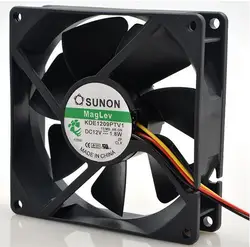 SUNON  KDE1209PTV1 9025 1.8W 9CM 12V chassis power supply fan