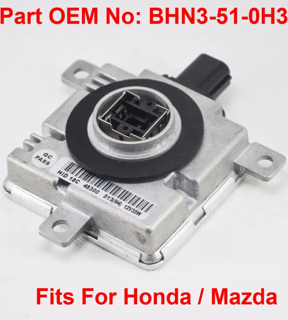 

2x 12V 35W D4S D4R OEM HID Xenon Headlight Ballast Control Unit Car Vehicle OEM Part Number BHN3-51-0H3 Fits For Honda Mazda