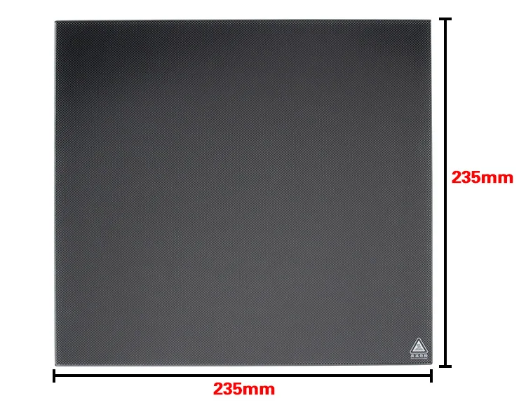 3D printer accessories 235*235mm lattice heating bed platform High temperature resistant glass plate Easy to take model new