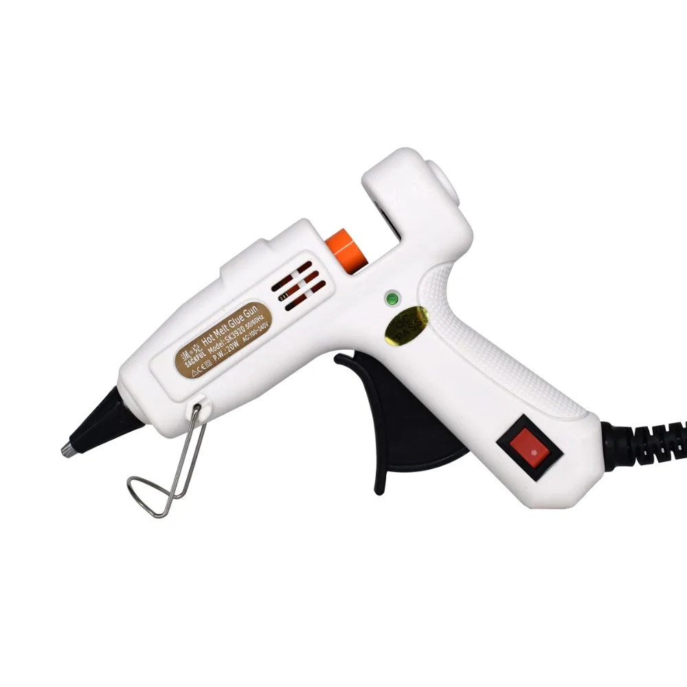 電気修理用接着剤ガン,20w,30w,5個,7mm,接着剤付き,産業用ミニホットガン,電気修理ヒートツール