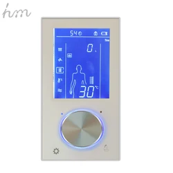 Controlador de ducha de válvula Digital hm, Control de pantalla táctil de 3 vías, pantalla termostática, mezclador de grifo, toma de corriente inteligente Compatible