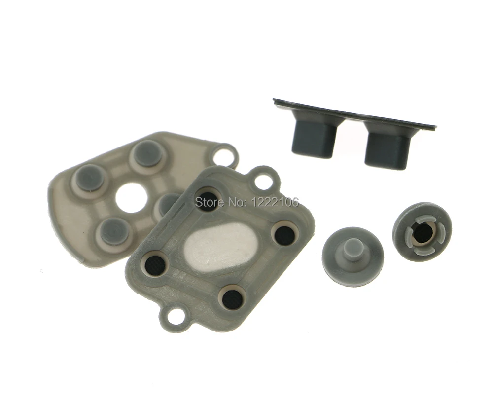 10 zestawów gumek przewodzących do Super NES Nintendo SNES, silikonowe podkładki pod przyciski, naprawa kontrolera do SFC