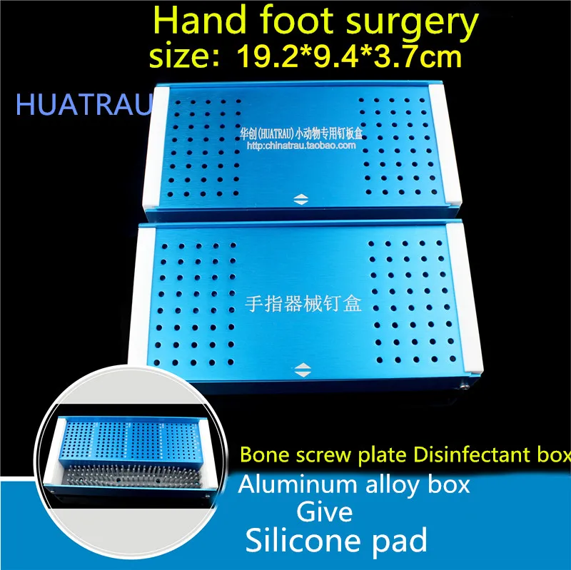 

medical Orthopedic instrument 1.5 2.0 2.4 2.7 3.5 bone nail screw box sterilization disinfection bone-grafting finger metacarpal