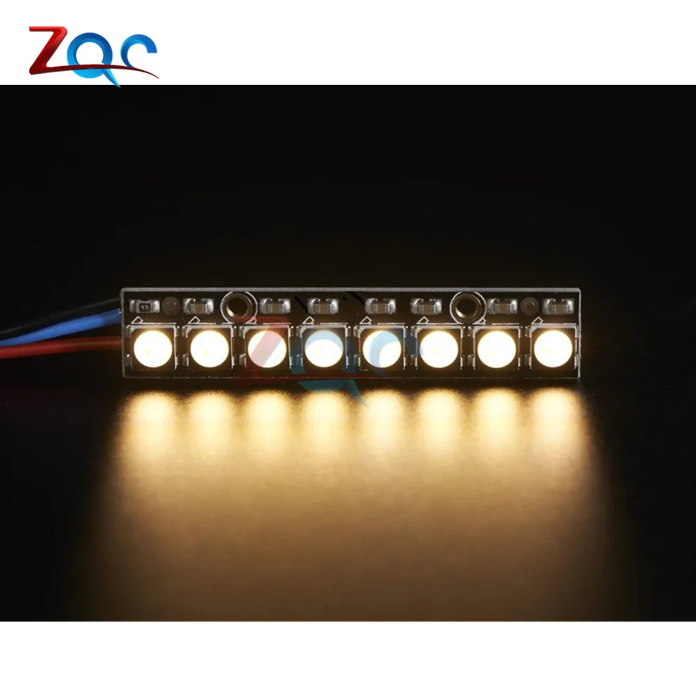 8 Bit SK6812 5050 Stick RGBW LED Natural 4500K with Integrated Drivers RGBW