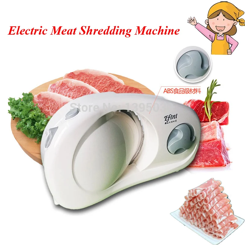 

Mini Meat Slicing Machine Shredding Machine Household Electric Meat Cutting Machine 1-15mm Meat Grinder Meat Slicer