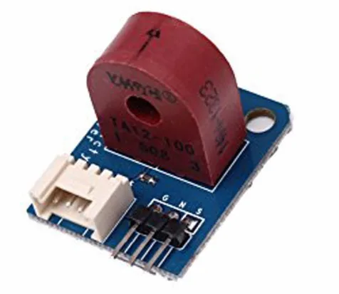 Analog Current Meter Module AC 5A Ammeter Electricity Sensor Module Board  Brick 5V I/O A12-100 Current Transformer