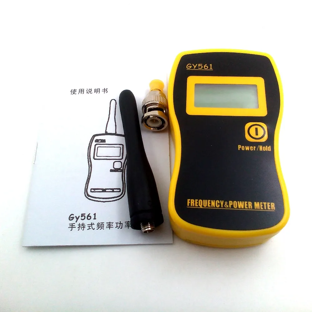 Imagem -02 - Medidor de Frequência Digital Prático Gy561 Mini Medidor de Frequência Portátil Testador Detector Equipamento para Rádio Bidirecional