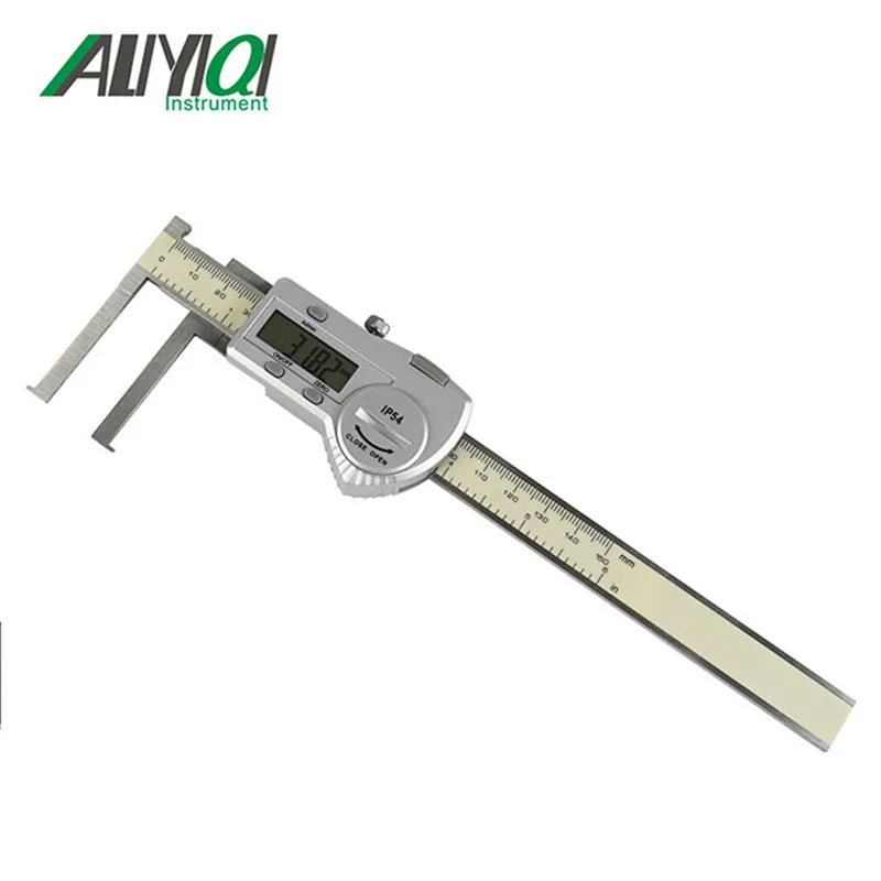 15-300mm Inside Groove Digital Vernier Caliper With Knife Edge With Flat Point Electronic High Precision Good Quality Trammel