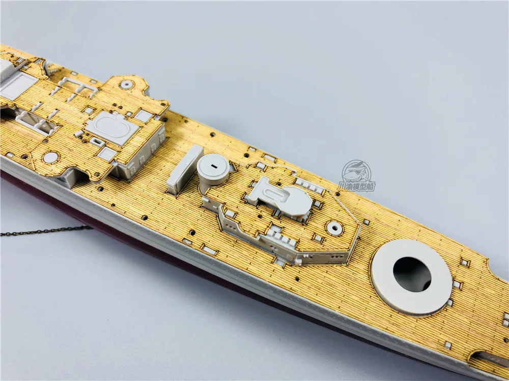 1/700 Schaal Houten Dek voor Trumpeter 05774 Duitse Admiraal Graf Spee Slagschip Model Kits