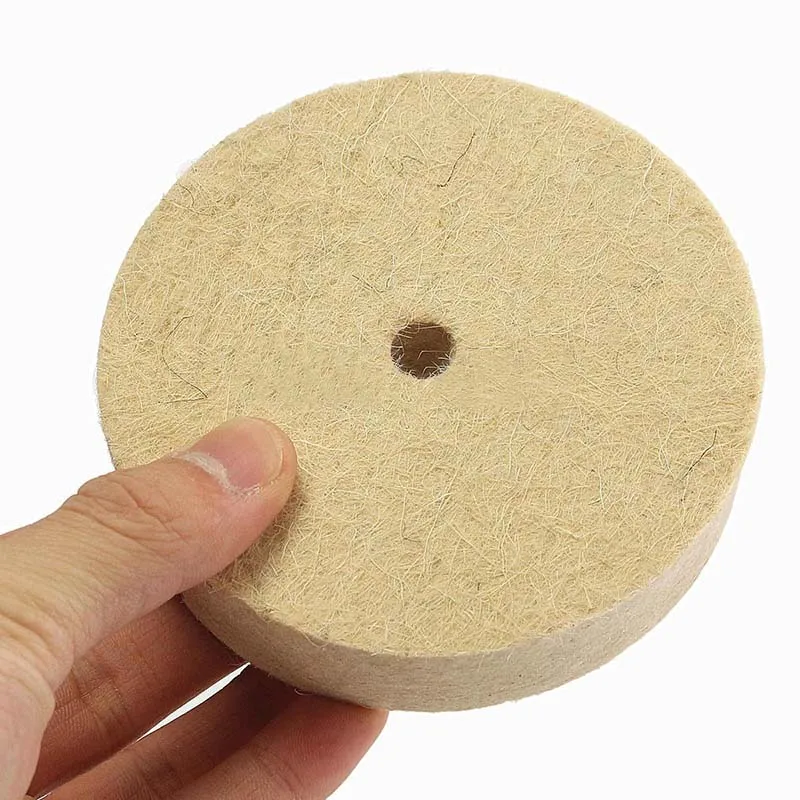 

4INCH Wool Felt Polishing Buffing Wheel Polisher Disc Pad Rotary Tool 100x20mm