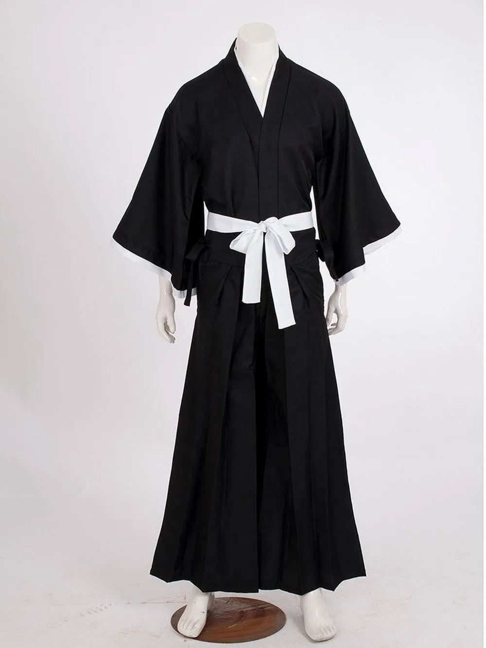 

FREE SHIPPING Bleach Kurosaki Ichigo Robe Cloak Coat Japanese Anime Cosplay Halloween Costume