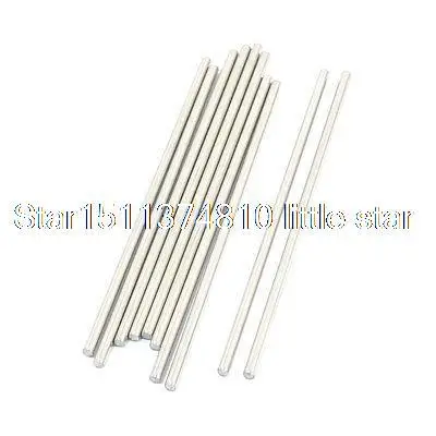 10pcs 70mm x 2mm Stainless Steel DIY Toy Model Drive Connecting Rod