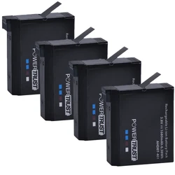 PowerTrust 4Pcs 3.8V AHDBT 401 1680mAh for Go Pro AHDBT-401 AHDBT401 Li-ion Digital Camera Battery For GoPro 4 HD Hero 4 Hero4