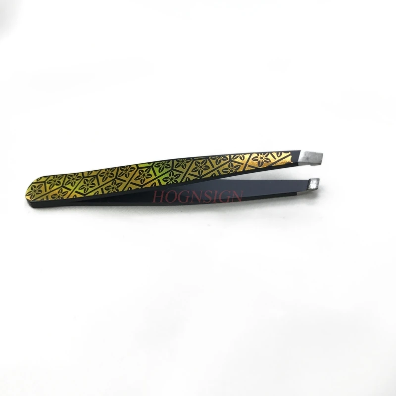 طرف مائل أدوات ماكياج الحاجب الملقط Forcep الفولاذ المقاوم للصدأ الرموش الصناعية كليب مزيل الشعر أداة تجميل الوجه يشكلون بيع