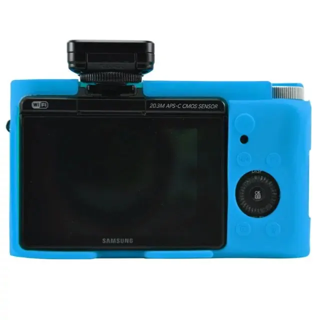 Silicone Camera Cover Case for Samsung NX3000 NX3300 TPU Soft Silicone Rubber Camera Pouch Bag