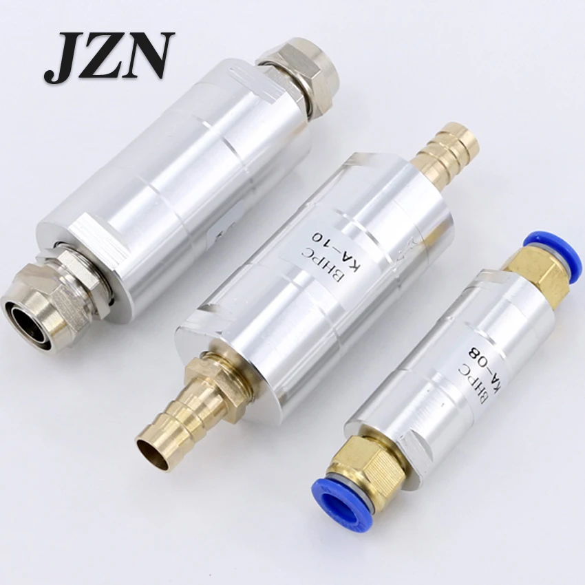 

1pcs KA-10 Connect the quick connector (fast screw / pagoda) One-way air control pneumatic check valve