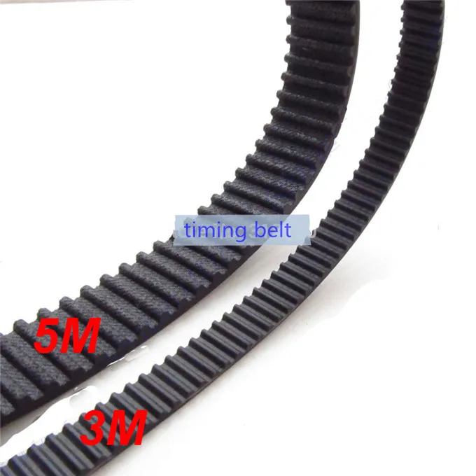 10meters HTD 5M timing belt width 9mm 12mm Arc tooth pitch 5mm Synchronous rubber open ended pulley CNC Engraving Machine HTD5M