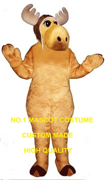 

Flying Moose mascot costume wholesale for sale adult size cartoon Christmas moose theme anime cosplay costumes carnival 2694