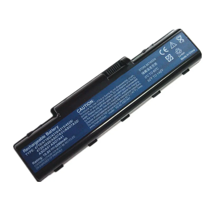 Laptop battery FOR Acer Aspire 4710 4710G 4710Z AS07A31 AS07A32 AS07A41 AS07A42 AS07A51 AS07A52 AS07A71 AS07A72 AS09A61 AS09A71