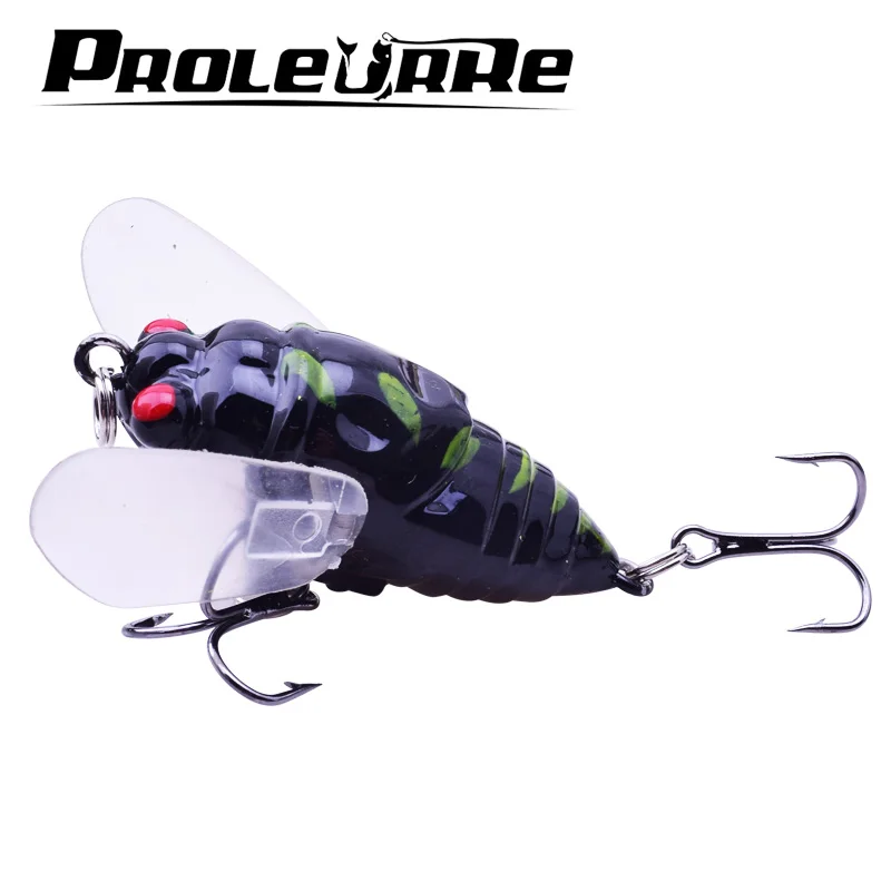 1pcs Fishing Lure Bass cicada iscas 6g 4.7cm Insects Fishing Bait hard bait for catch Carp Trout crankbait topwater wobblers