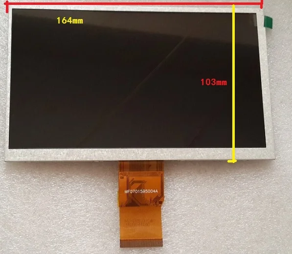 

7 -inch LCD screen 50P lithographic computer kx0705001 within the display screen can be common QX070-50NB