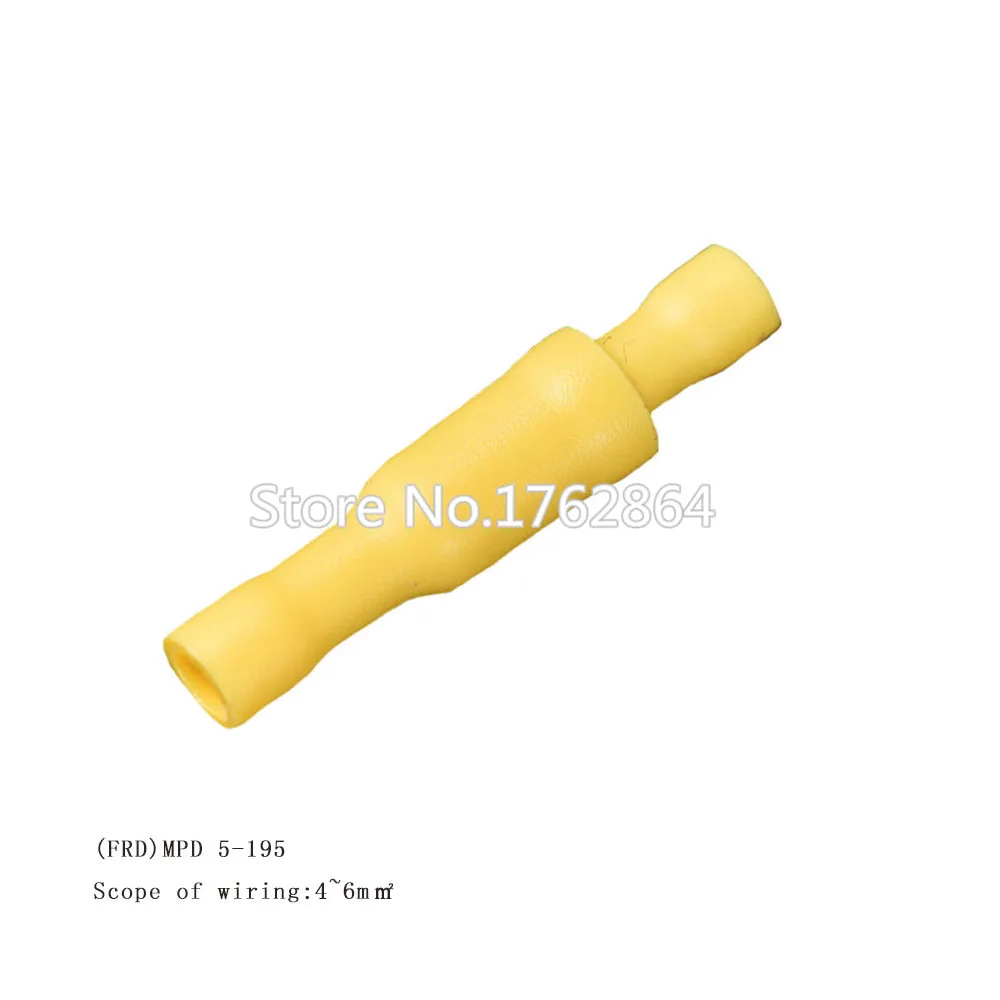 100PCS/LOT Insulation tube for insulated terminals wires FRD(MPD)5-195 insulation crimp terminal connector  aislamiento terminal