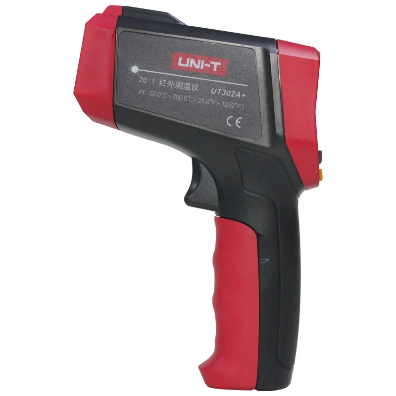 Imagem -03 - Uni-t Ut301a Mais c Mais Ut302a Mais Ut302c Mais Ut303a Mais c Ut303d Mais Termômetro Infravermelho Pistola de Temperatura Infravermelha de Tela Colorida de Grau Industrial