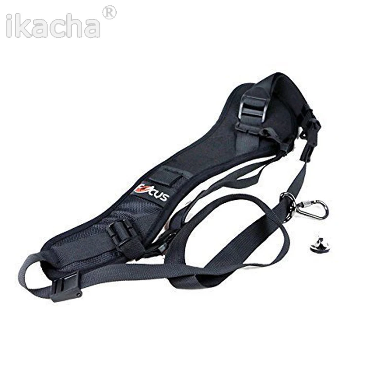 Hot Focus F-1 Quick Carry Speed Sling Weiche Schulter Sling Gürtel Neck Strap Für Kamera DSLR Schwarz