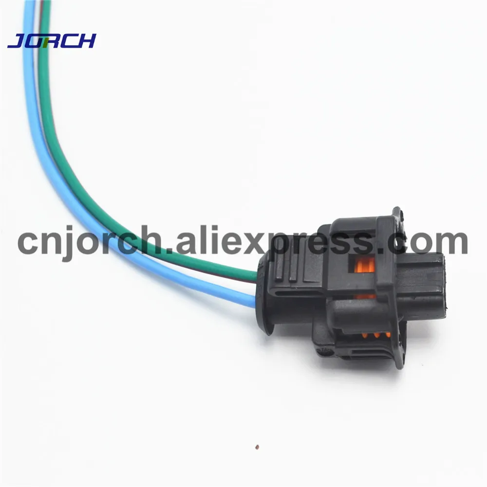 1pc 2 Pin Way Boschs Wire harness Female Diesel Common Rail Injector Plug Socket Electric Pigtail plug With 20cm Wire